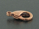 1 Count 15mm Copper Lobster Claw Clasp