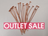 22ga Copper Tone 2in Head Pin (Outlet Sale)