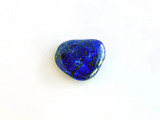 Soft Flex Assorted Sizes Blue Lapis Lazuli Polished Flat Nugget, 1 Count