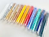 4.5mm Assorted Color Czech Rola Seed Beads, Approx. 20g Vial