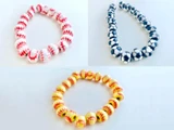 Soft Flex Sports Balls, Fun Ceramic Football, Baseball, Softball and Soccer Ball Beads, 20 Count 