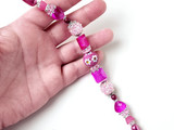 Exotic Blooms Bead Strand