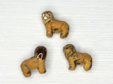 Soft Flex 16x13mm Lion Ceramic Teeny Tiny Bead, 1 Count