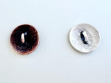 TierraCast 15mm Assorted Metals Bee Button, 1 Count 