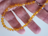 Soft Flex 5mm Topaz Czech Glass Melon Beads, 43 Count (Closeout) 