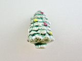 Soft Flex 28x15mm Large Christmas Tree Ceramic Bead, 1 Count 