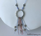 Assorted Sizes and Metals Hammertone Ring Textured Metal Connector, 1 Count