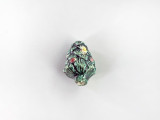 Soft Flex 13x10mm Small Christmas Tree Ceramic Bead, 1 Count 