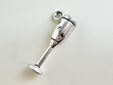 Champagne Toast Pewter Champagne Flute Charm