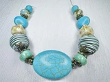Soft Flex Beach Bonfire Bead Strand