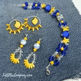 Soft Flex Amalfi Coast Beading Design Challenge Kit, Inspiration for Jewelry Makers of All Levels