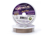 Extreme Flex Beading Wire 50ft Champagne Color .019 Medium Diameter