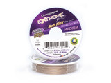 Extreme Flex Beading Wire 10ft Champagne Color .019 Medium Diameter  (Closeout)