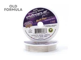 Soft Flex Extreme Flex Beading Wire 30ft 925 Sterling Silver Color .014 Fine Diameter  