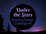 Soft Flex Under the Stars Beading Design Challenge Kit, Inspiration for Jewelry Makers of All Levels 