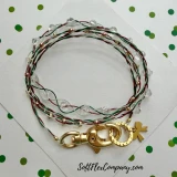 Trios Santa's Workshop Beading Wire Pack (Garnet, Green Emerald, Fluorite)