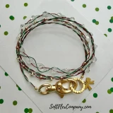  Trios Santa's Workshop Beading Wire Pack (Garnet, Green Emerald, Fluorite) 