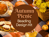 Autumn Picnic Beading Design Kit, Inspiration for Jewelry Makers of All Levels