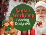 Soft Flex Santa's Workshop Beading Design Kit, Inspiration for Jewelry Makers of All Levels 