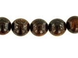 Soft Flex 20mm Bronzite Polished Rounds, 20 Count 