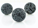 Soft Flex 18 Count 22mm White Indonesian Lava Rock Rounds