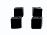 Soft Flex 19x18mm Black Onyx Matte Finish Cubes, 7 Count