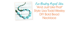 "And Just Like That" Style: Lisa Todd Wexley DIY Bold Bead Necklace