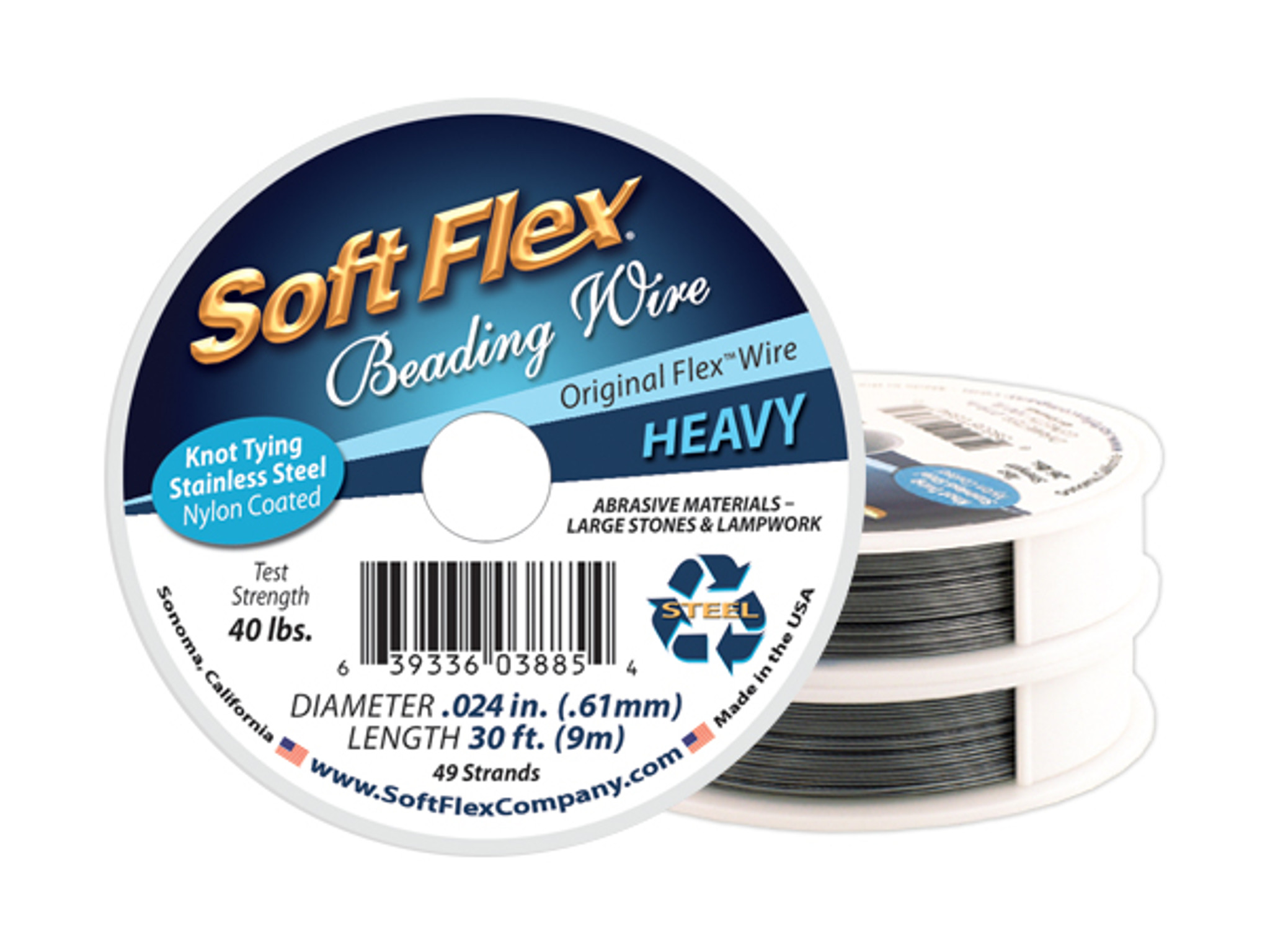 Soft Flex Beading Wire - Heavy Diameter