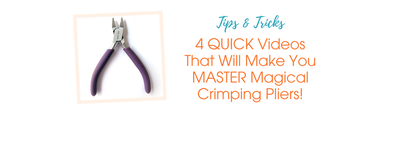 4 QUICK Videos That Will Make You MASTER Magical Crimping Pliers ...