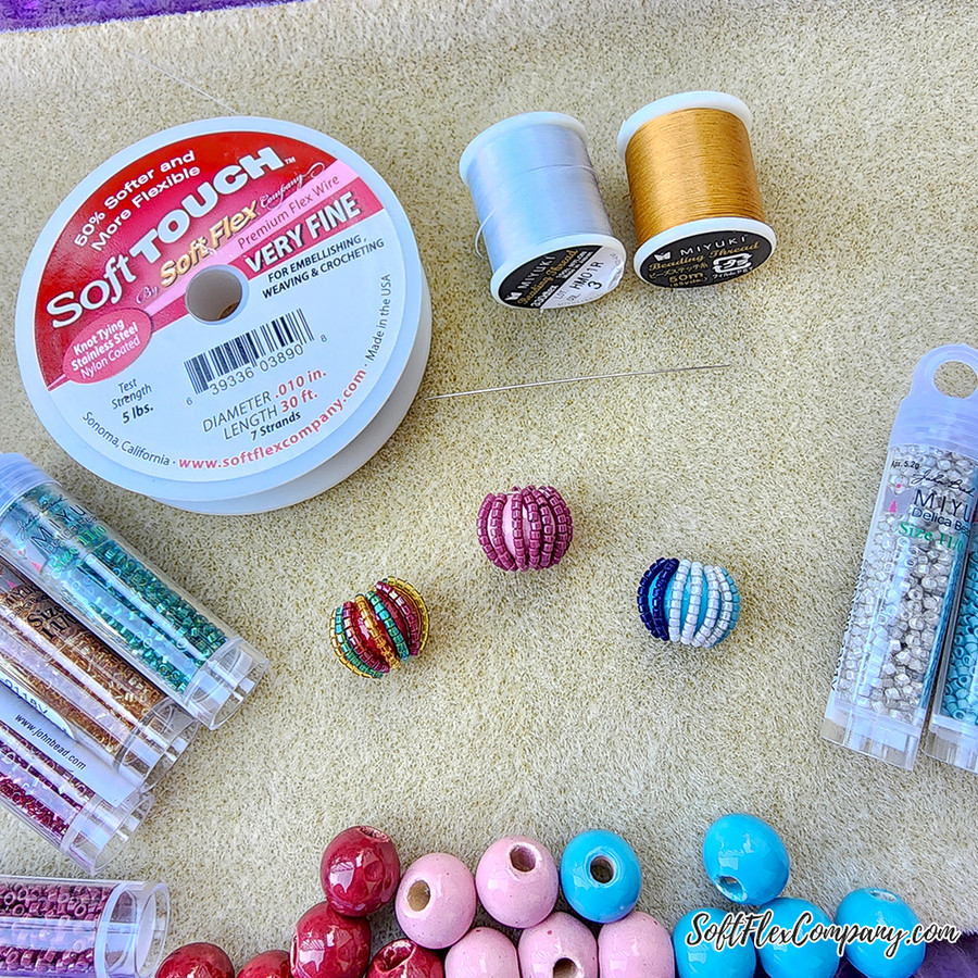 Miyuki Nylon Beading Thread B Silver, 50m