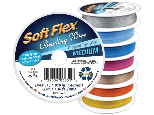  SEWACC 2 Rolls Copper Wire Thick Wire Beading Wire for Jewelry  Making Copper Jewelry Soft Flex Beading Wire Aluminum Wire 24 Gauge Wire 26  Gauge Wire Beading Supplies Flexible Sculpture