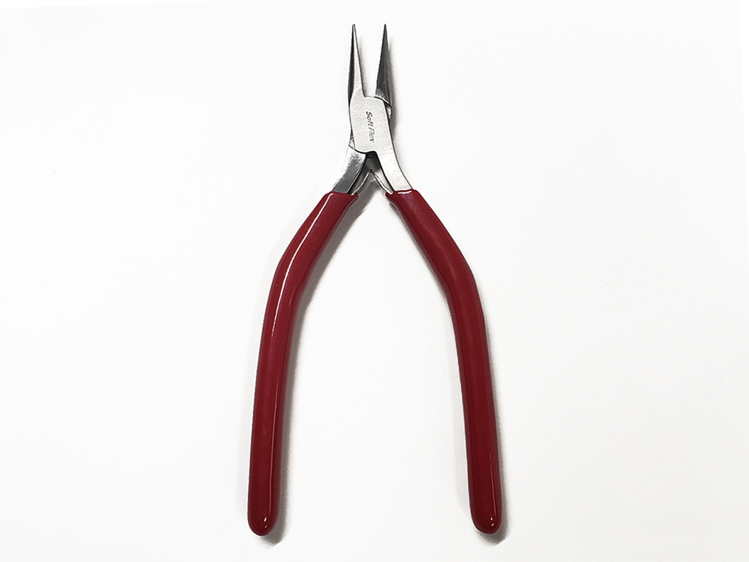 Flat Nose Pliers for Bending and Shaping Wire, 5.5 Inch Jewelry Making Tool