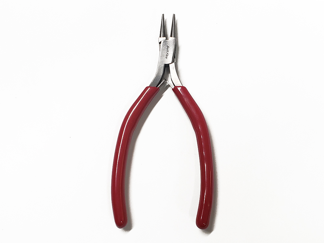 Flat Nose Pliers for Bending and Shaping Wire, 5.5 Inch Jewelry Making Tool