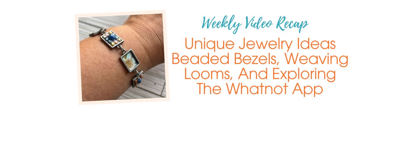 How to Use Diamond Glaze in a Bezel with Beads & Photos: Free Spirit  Beading with Kristen Fagan 