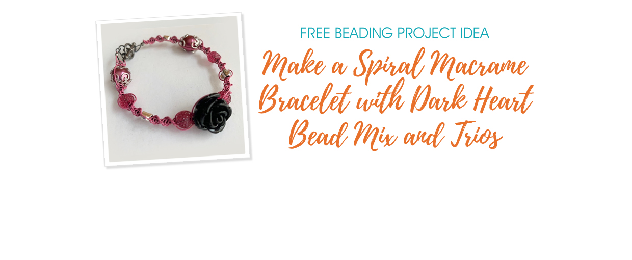Beads and Macrame Multi-Strand Square Knot Bracelet - How Did You