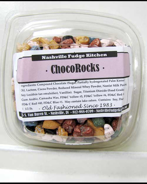 Choco Rocks Label ChocoRocks*