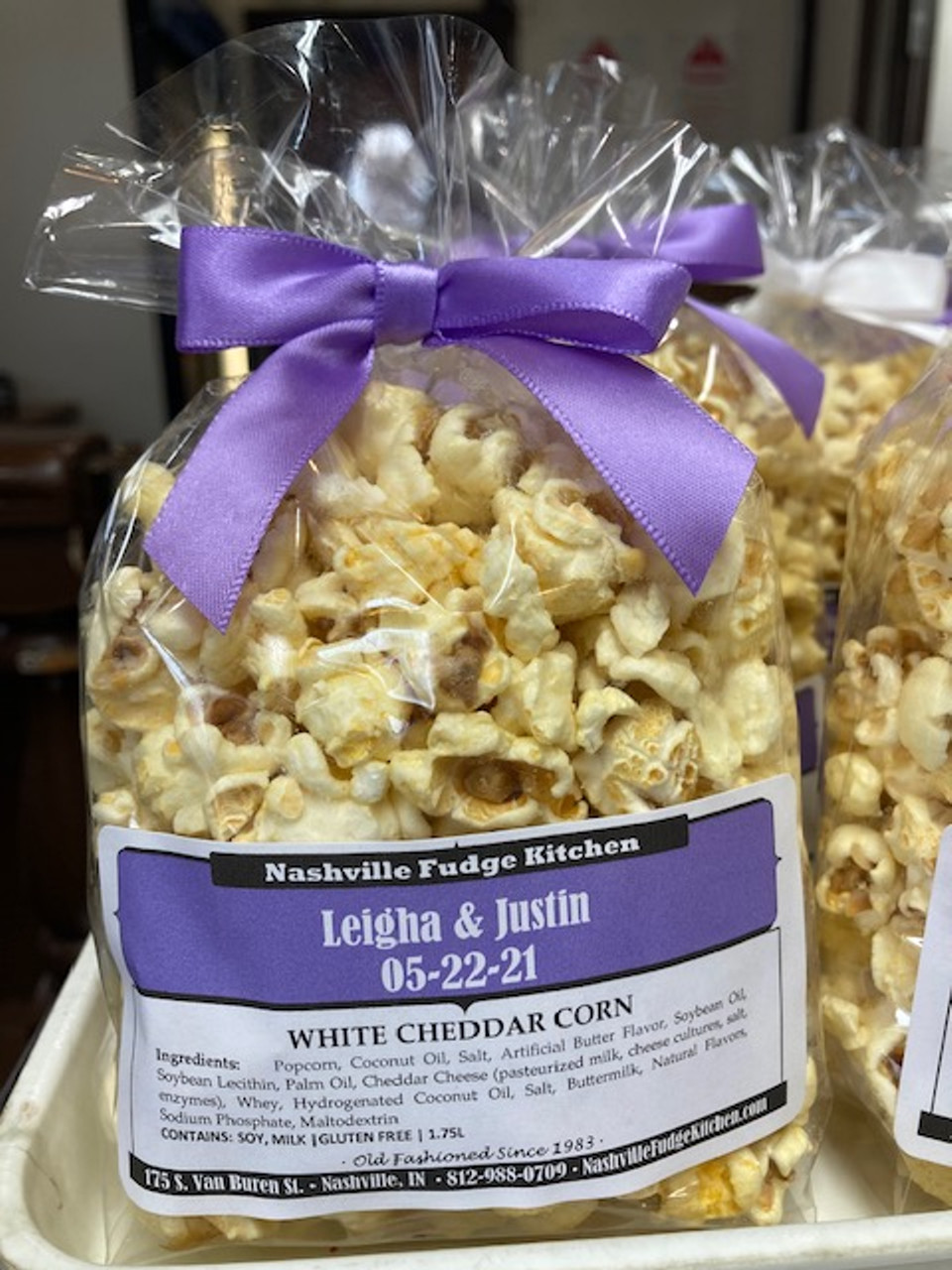 Popcorn Box Wedding Favor