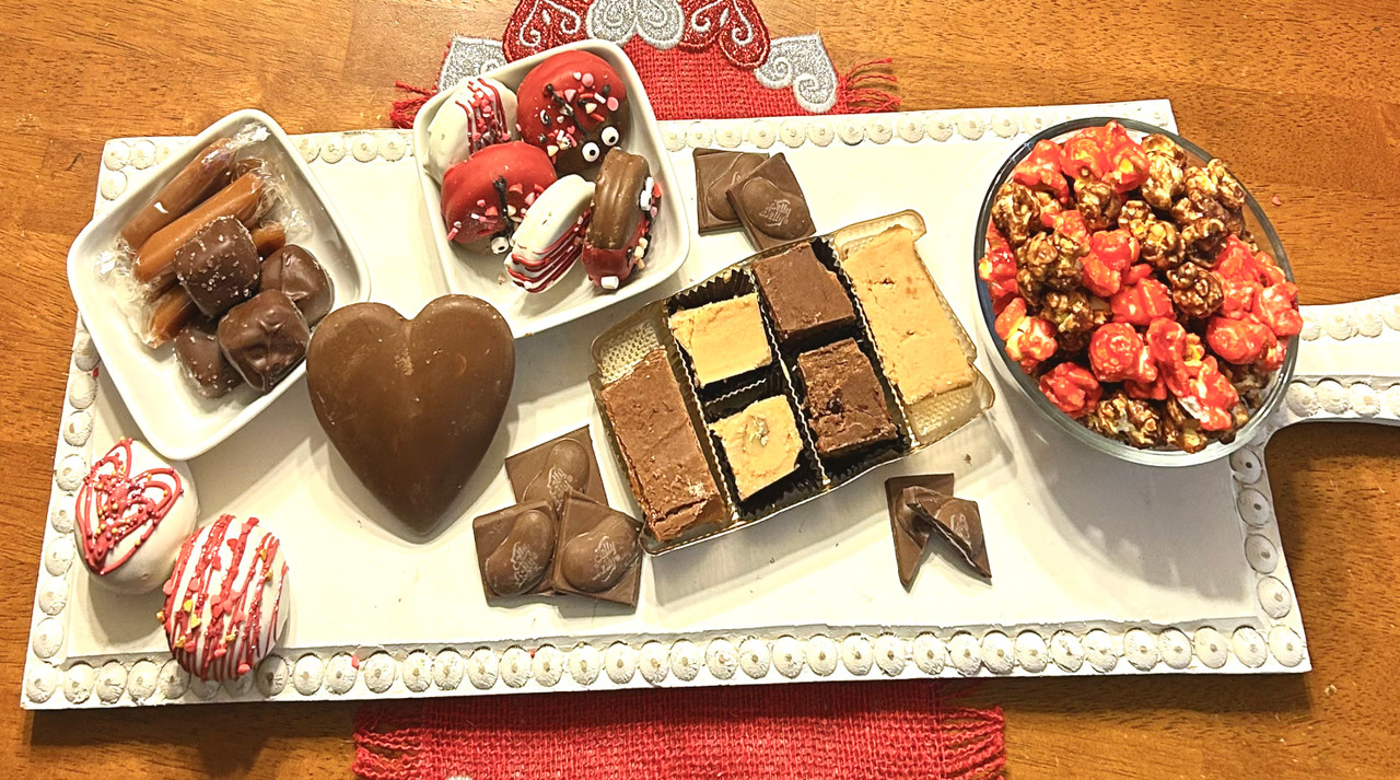 Chocolate Hamper for Valentine's Day - Loving Crafts