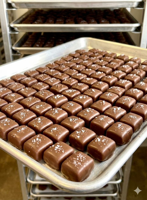 Milk Chocolate Sea Salt Caramels