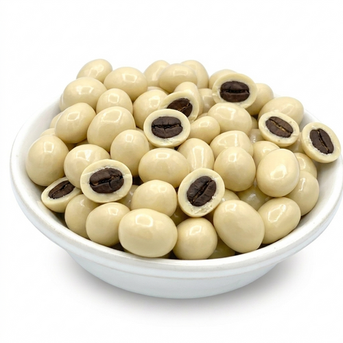 white cappuccino espresso beans 