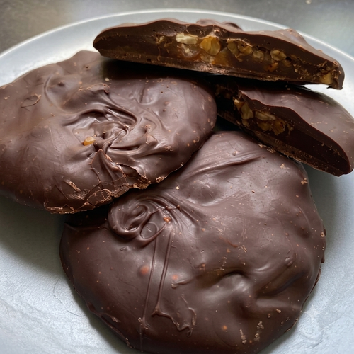 dark chocolate turtles