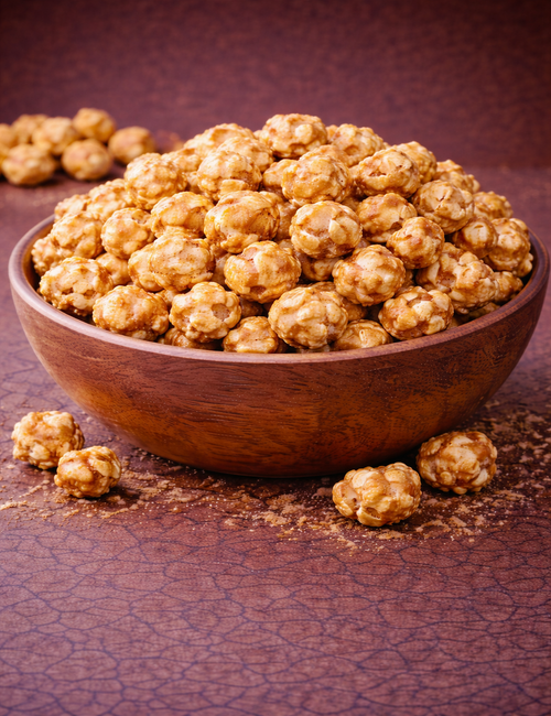 Apple Butter Popcorn bowl