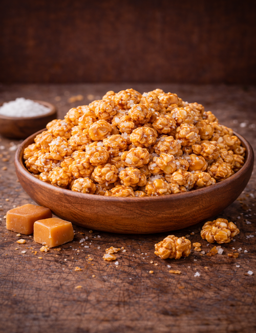 Sea Salt Caramel  Popcorn 
