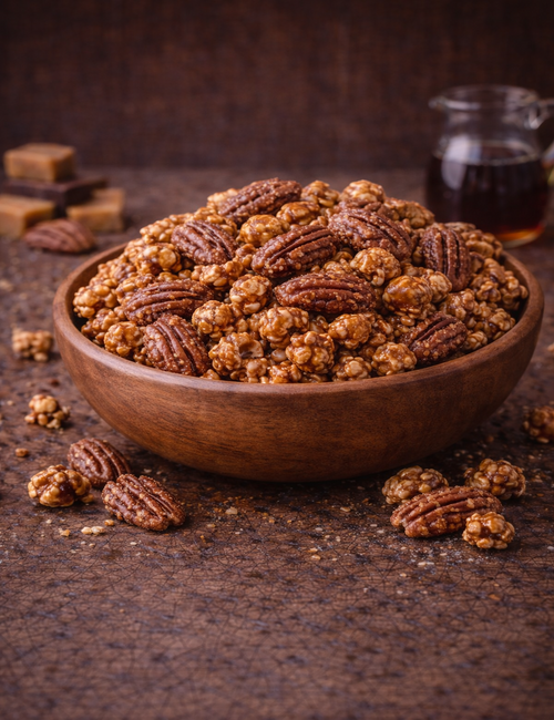 Maple Praline Popcorn bowl 