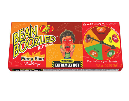 Bean Boozled Fiery Five Challenge 3.5 oz box