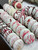 White Valentine's chocolate dipped Oreos