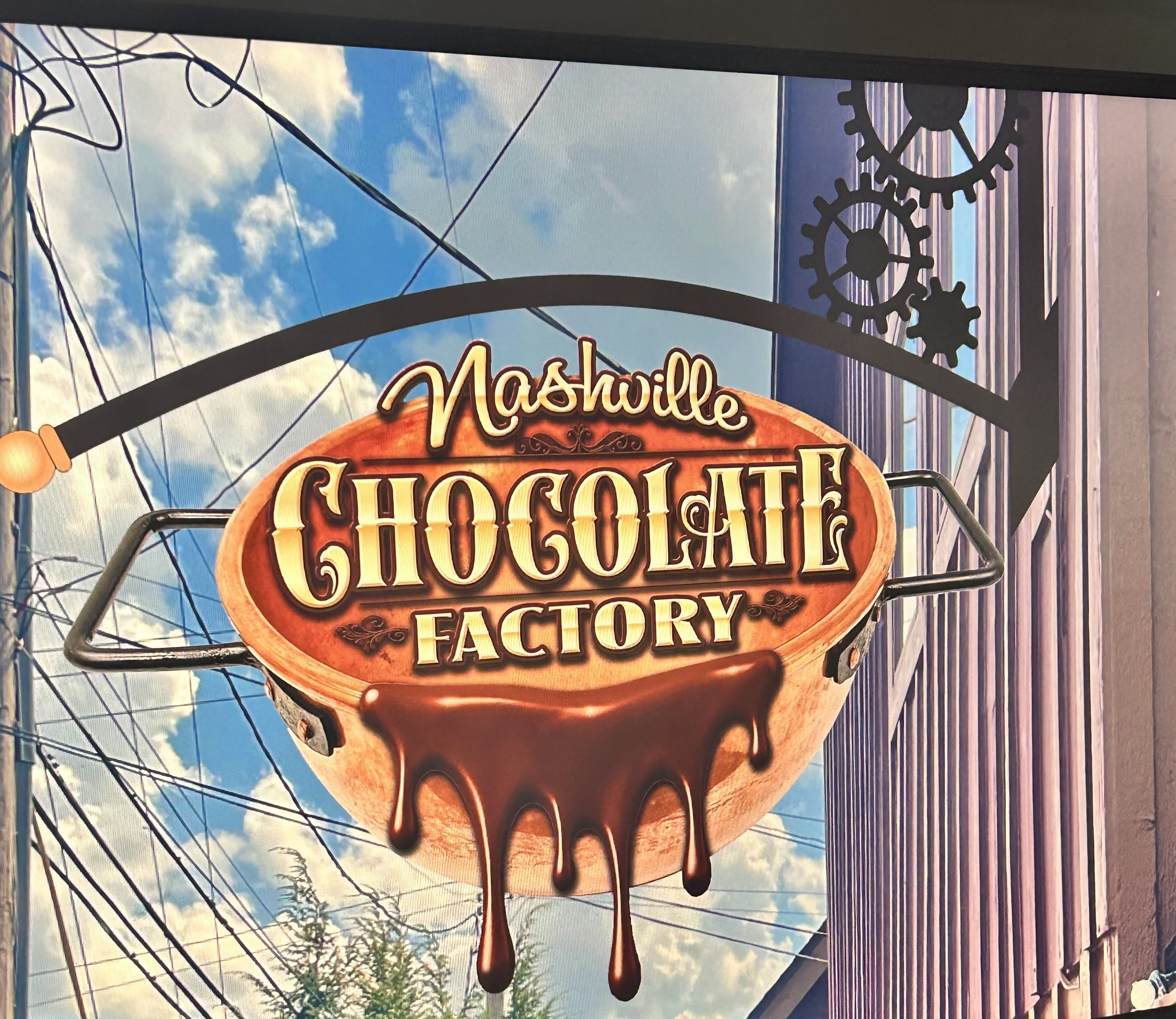 Chocolate Factory sign
