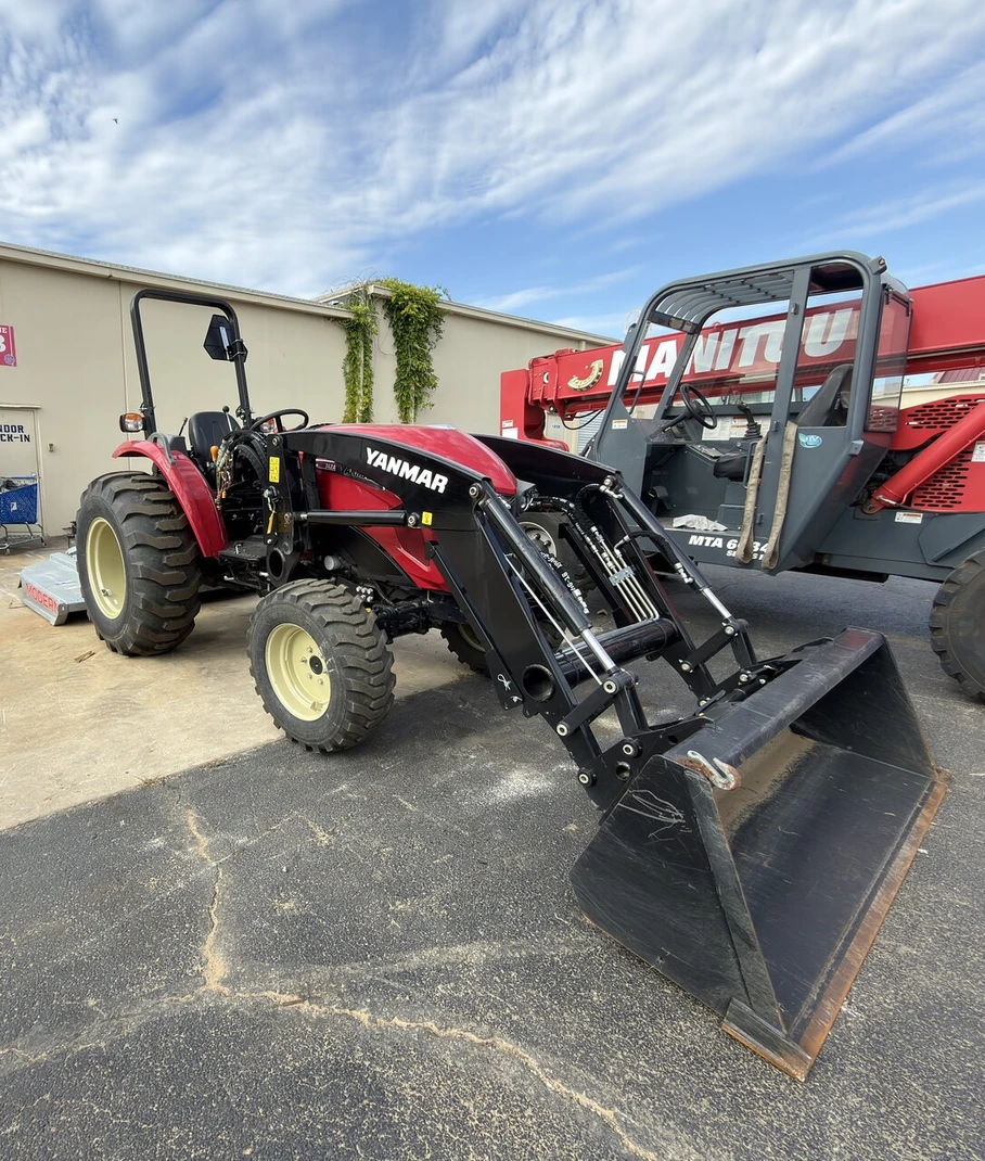YM342VI-L WITH MODERN BRUSH HOG PACKAGE