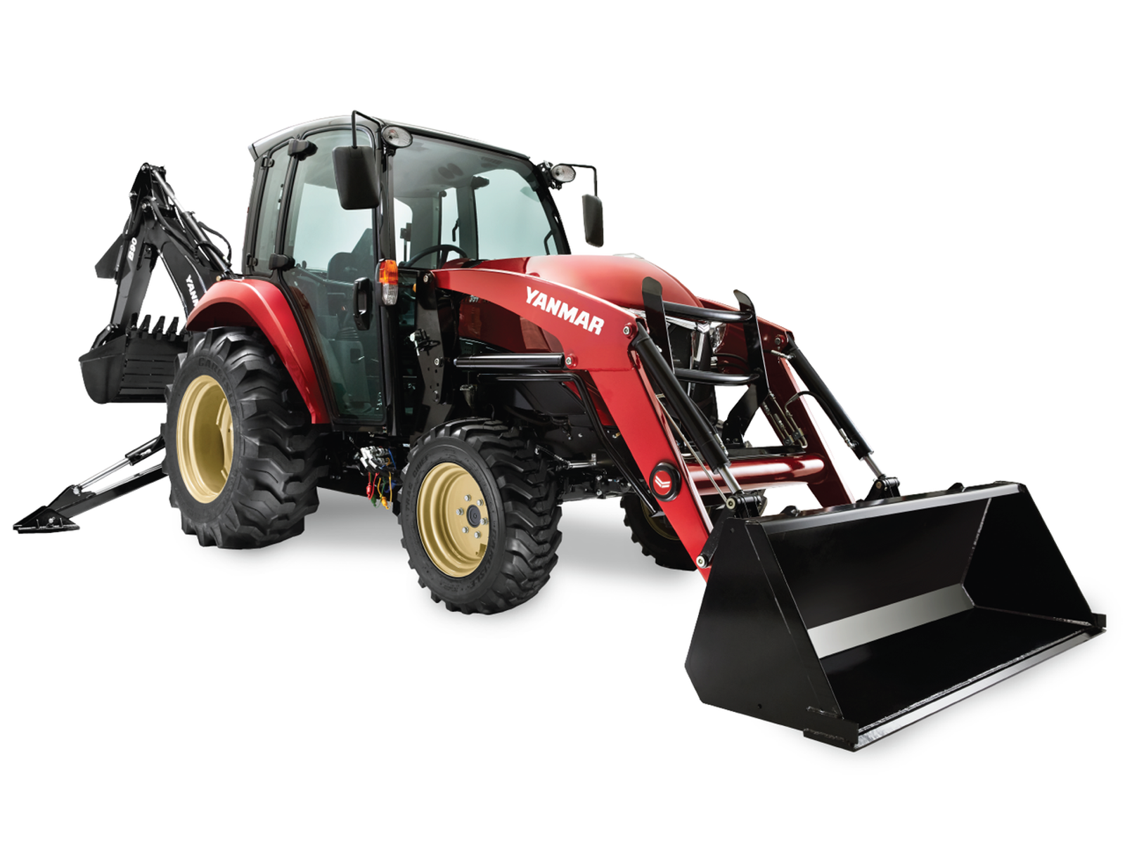 Yanmar YT3 Cab, Tractor, Loader
