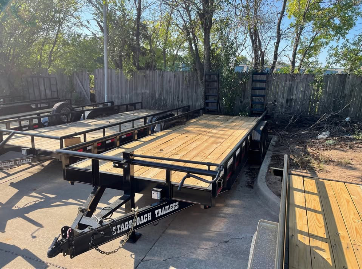 22' StageCoach Trailer 7000LB Axles